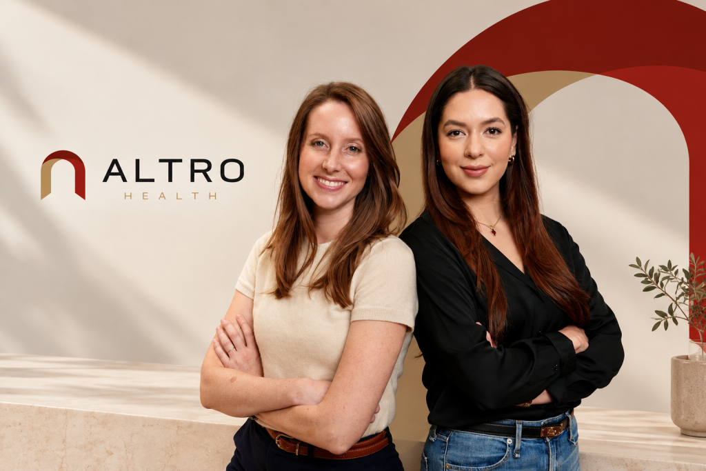 Altro Health founders Andrea Corleto and team in a portrait